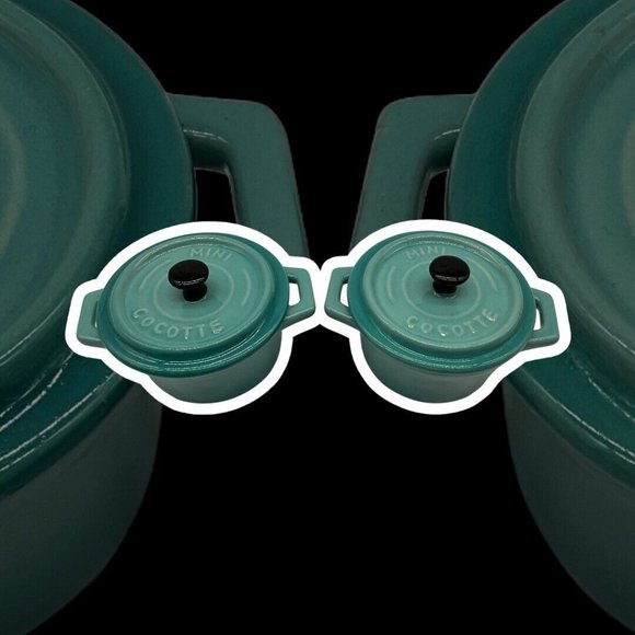 Pier 1 Imports Mini Cocotte, Set of 2 - Picture 3 of 16